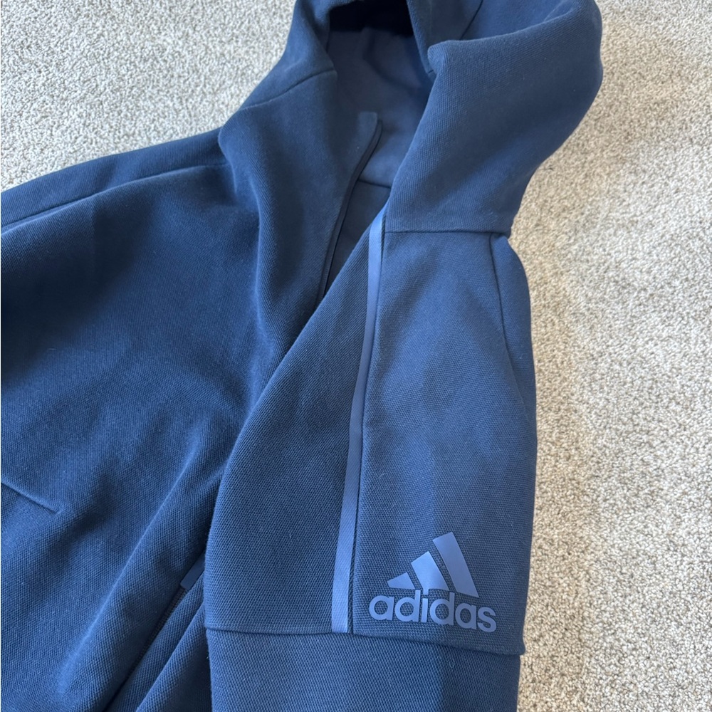Adidas Zip Up Hoodie Jacket - Picture 4 of 7